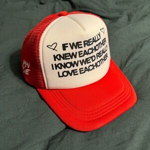 MUSE “If we really knew eachother, I know we’d really love eachother” Hat